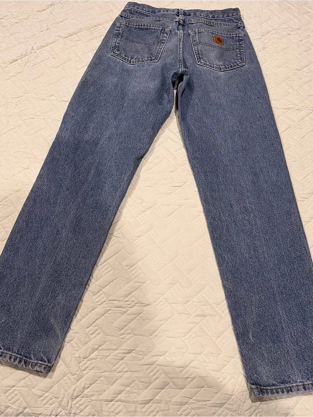 Carhartt Light Blue Relaxed Fit Denim Jeans